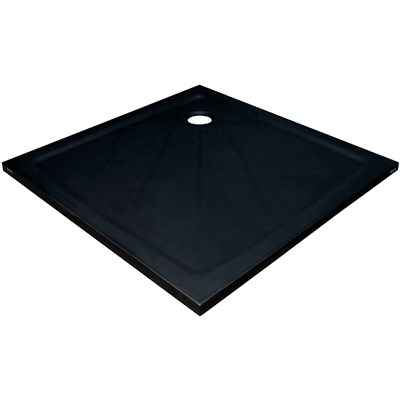 Душевой поддон из искусственного камня Ravak Perseus Pro 80х80 XA034401010BM Черный матовый XA034401010BM - фото 535353