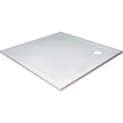 Душевой поддон из искусственного камня Ravak Perseus Pro 100x100 XA03AA01010WM Белый матовый XA03AA01010WM - фото 535379