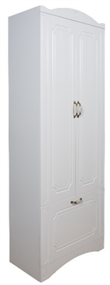 Пенал напольный RUSH двустворчатый CRETE 72 Белый глянец (CRP35072W) CRP35072W - фото 536588