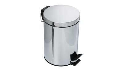 Ведро с крышкой 8 л хром FIXSEN HoReCa (FX-34024A) FX-34024A - фото 536988