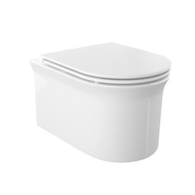Унитаз IDDIS подвесной безободковый Sena (SENRDSEi25) SENRDSEi25 - фото 537469