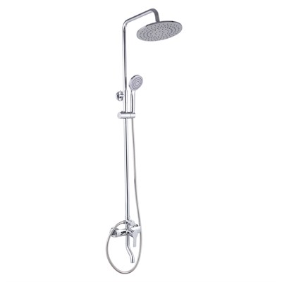 Душевая система Milardo с изливом Stripe (STRSB1FM06) STRSB1FM06 - фото 537583