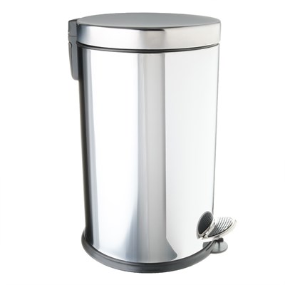 Ведро Fixsen с крышкой 12 л хром HoReCa (FX-34024D) FX-34024D - фото 537939