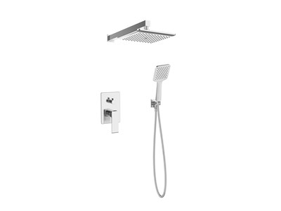 Душевая система ESKO скрытого монтажа 6в1 Squared Chrome (6in1 SQ) 6in1 SQ - фото 537940