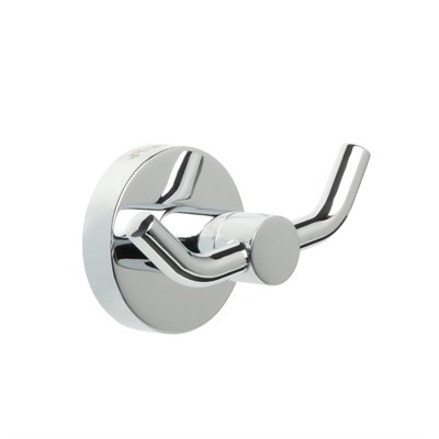 Крючок двойной хром Fixsen Comfort Chrome (FX-85005A) FX-85005A - фото 538433