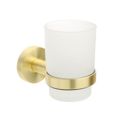 Подстаканник одинарный золото-сатин Fixsen Comfort Gold (FX-87006) FX-87006 - фото 538490