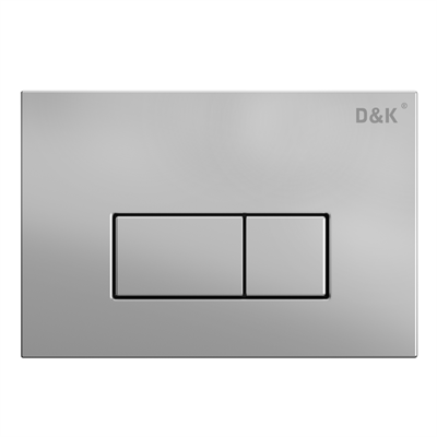 Клавиша смыва D&K Rhein DB1499002, матовый хром DB1499002 - фото 541459