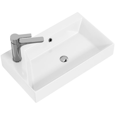 Раковина Dreja Slim Synergy 55 17055-KL Белая (17055-KL) 17055-KL - фото 542256