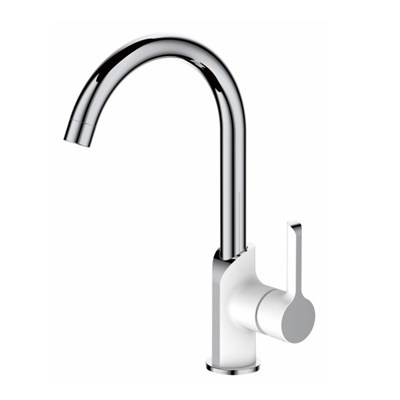 Смеситель для кухни Haiba HB70805-8 Белый Хром HB70805-8 - фото 542609