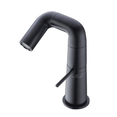 Смеситель для раковины Haiba HB10813-7 Черный матовый HB10813-7 - фото 542841