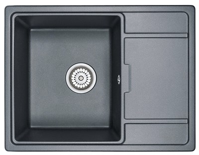 Кухонная мойка Granula GR-6503 6503sv, шварц 6503, ШВАРЦ - фото 553142