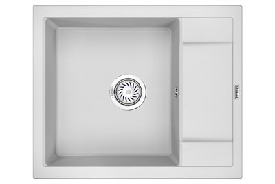 Кухонная мойка Granula GR-6002 6002wh, арктик 6002, АРКТИК - фото 553177