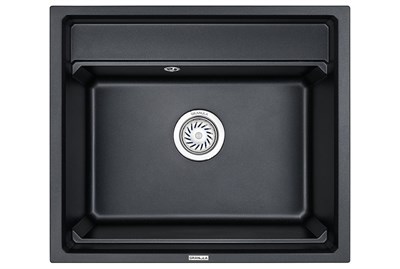 Кухонная мойка Granula KS-6003 6003sv, шварц 6003, ШВАРЦ - фото 553323