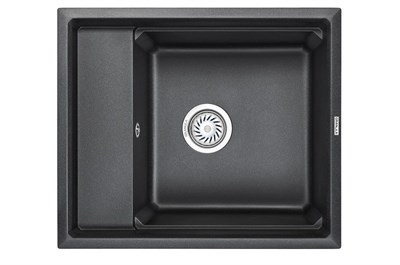 Кухонная мойка Granula KS-6004 6004bl, черный 6004, ЧЁРНЫЙ - фото 553338