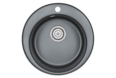 Кухонная мойка Granula GR-4801 4801sv, шварц 4801, ШВАРЦ - фото 553370