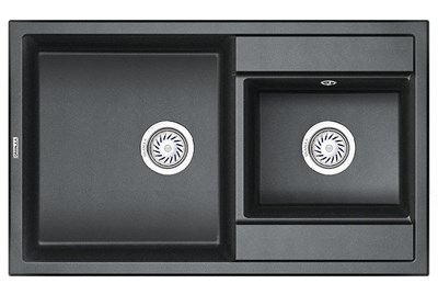 Кухонная мойка Granula GR-8201 8201sv, шварц 8201, ШВАРЦ - фото 553551