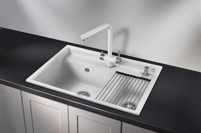 Кухонная мойка Granula KS-7302 7302wh, арктик 7302, АРКТИК - фото 553559