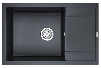Кухонная мойка Granula GR-7805 7805sv, шварц 7805, ШВАРЦ - фото 553606