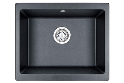 Кухонная мойка Granula GR-5551 5551sv, шварц 5551, ШВАРЦ - фото 553668