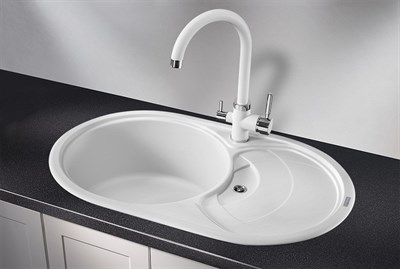 Кухонная мойка Granula GR-7801 7801wh, арктик 7801, АРКТИК - фото 553983