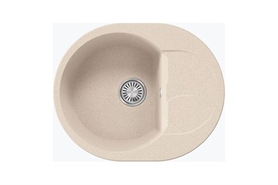 Кухонная мойка Polygran ATOL-620 №327 Кремовый 854819 - фото 565970