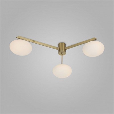 Потолочная люстра Eurosvet Opaline 70220/3 латунь EV_a065763 - фото 733829
