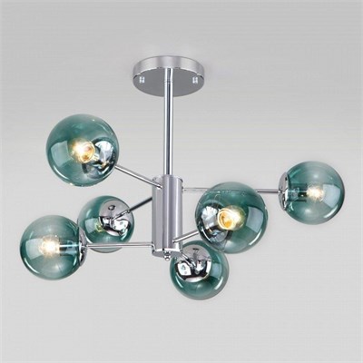 Люстра на штанге Eurosvet Ascot 30166/6 хром EV_a047251 - фото 790256