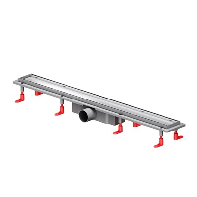 W02SC-U11-080-04SB PrimeFlow Трап для душа линейный универс затвор Tile 80см цвет сталь мат W02SC-U11-080-04SB - фото 863344