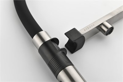 Смеситель Paulmark Gravity Gr213888-BS для кухонной мойки под фильтр, нержавеющая сталь Gr213888-BS