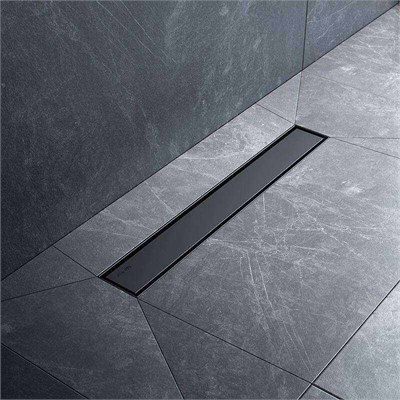 Душевой лоток AM.PM MasterFlow 50 W01SC-U11-050-04BM с Черной матовой решеткой / под плитку Tile W01SC-U11-050-04BM