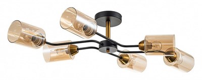 Люстра на штанге Escada Vertigo 1131/6P Black/Gold esc_1131_6p_black_gold