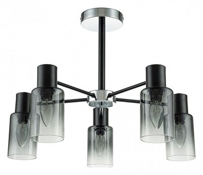 Люстра на штанге Escada Diversity 2120/5P Black esc_2120_5p_black