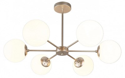 Люстра на штанге Escada ETHEREAL 2110/6P Nickel esc_2110_6p_nickel