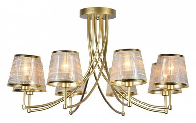 Люстра на штанге Escada Oriole 1126/8PL Gold esc_1126_8pl_gold