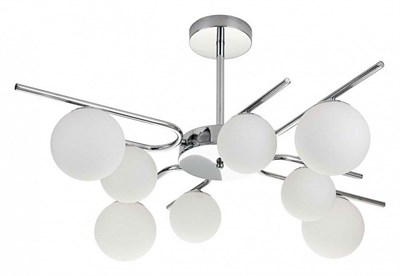 Люстра на штанге Escada Sphere 642/8P Silver esc_642_8p_silver