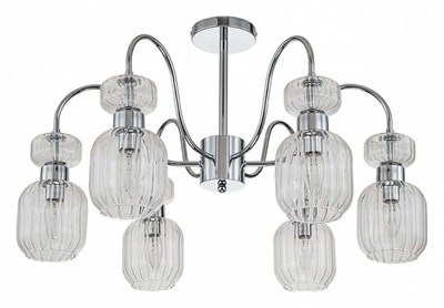 Люстра на штанге Escada Gloss 1141/6PL Chrome/Clear esc_1141_6pl_chrome_clear