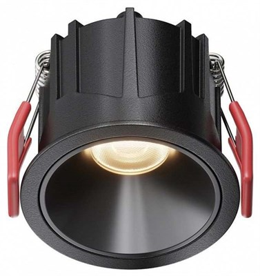 Встраиваемый светильник Maytoni Alfa LED DL043-01-10W3K-RD-B-1 my_dl043-01-10w3k-rd-b-1
