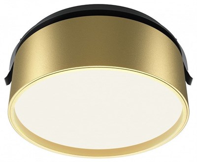 Встраиваемый светильник Maytoni Onda DL024-18W4K-BMG my_dl024-18w4k-bmg