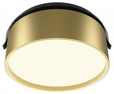 Встраиваемый светильник Maytoni Onda DL024-18W3K-BMG my_dl024-18w3k-bmg