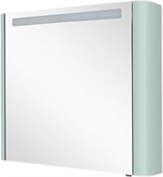 Зеркальный шкаф Am.Pm Sensation M30MCL0801GG, мятный L M30MCL0801GG