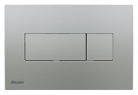 Кнопка инсталляционная Uni сатин (X01456)
