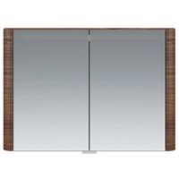 Зеркальный шкаф Am.Pm Sensation M30MCX1001NF орех текстурированный, с подсветкой M30MCX1001NF