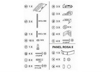 Кpепление панели Ravak Rosa универсальное (B23000100N) B23000100N
