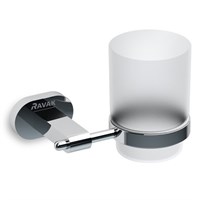 Стакан с держателем Ravak Chrome CR 210.00 (X07P188) хром X07P188