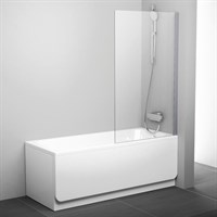 Шторка для ванны Ravak PVS1 80 Pivot 79840C00Z1 (хром + транспарент) 79840C00Z1