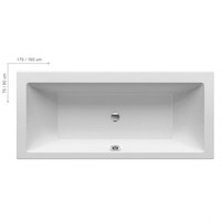 Акриловая ванна Ravak Formy 01 180x80 (C881000000) C881000000