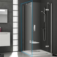 Неподвижная стенка Ravak SmartLine SMPS-90 хром+транспарент левая (9SL70A00Z1) 9SL70A00Z1