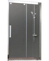 Душевая дверь BRAVAT Stream в нишу одна раздвижная дверь 1200x2000 (BD120.4103S) BD120.4103S
