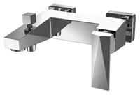 Смеситель для ванны короткий излив BRAVAT Iceberg F676110C-01 F676110C-01