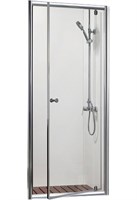 Душевая дверь BRAVAT Drop в нишу одна распашная дверь 800X2000 (BD080,4110A) BD080.4110A